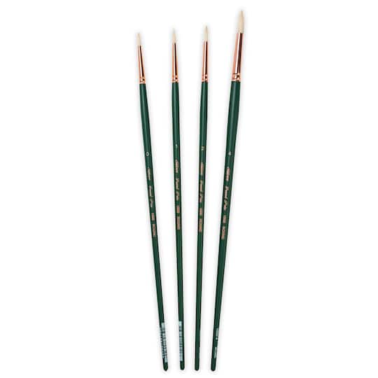 Silver Brush Limited Grand Prix® 4 Piece Small Rounds Brush set